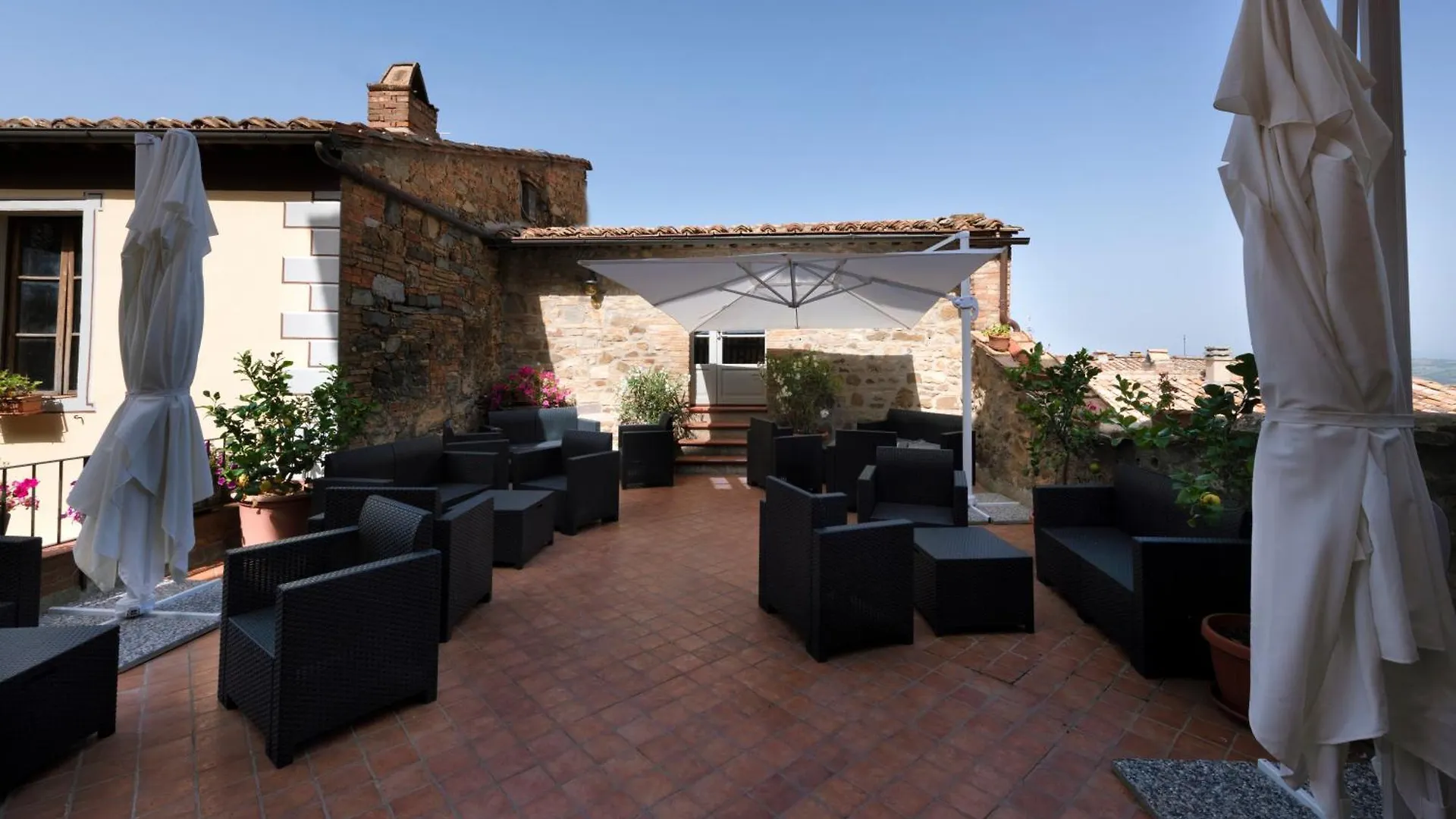 Bed and Breakfast Il Palazzo Del Cardinale Montalcino Frühstückspension